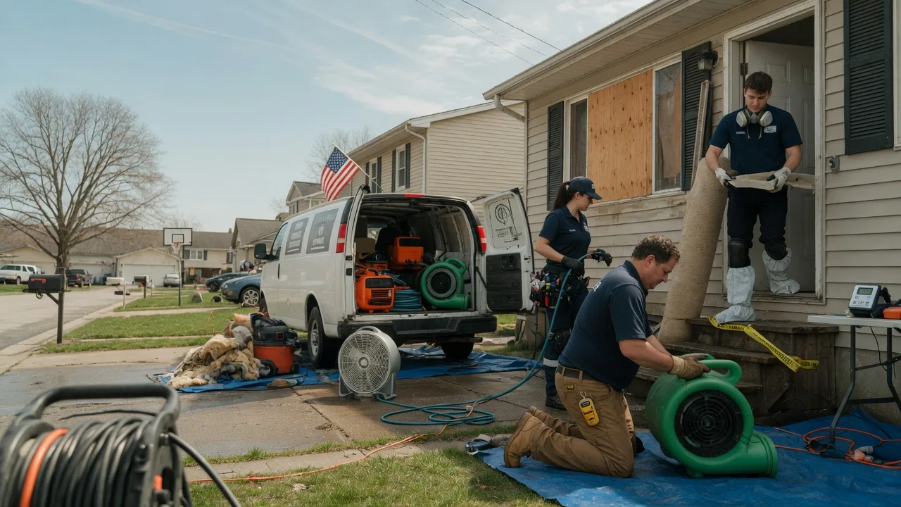 Water Damage Restoration in Montgomery City, MO near me